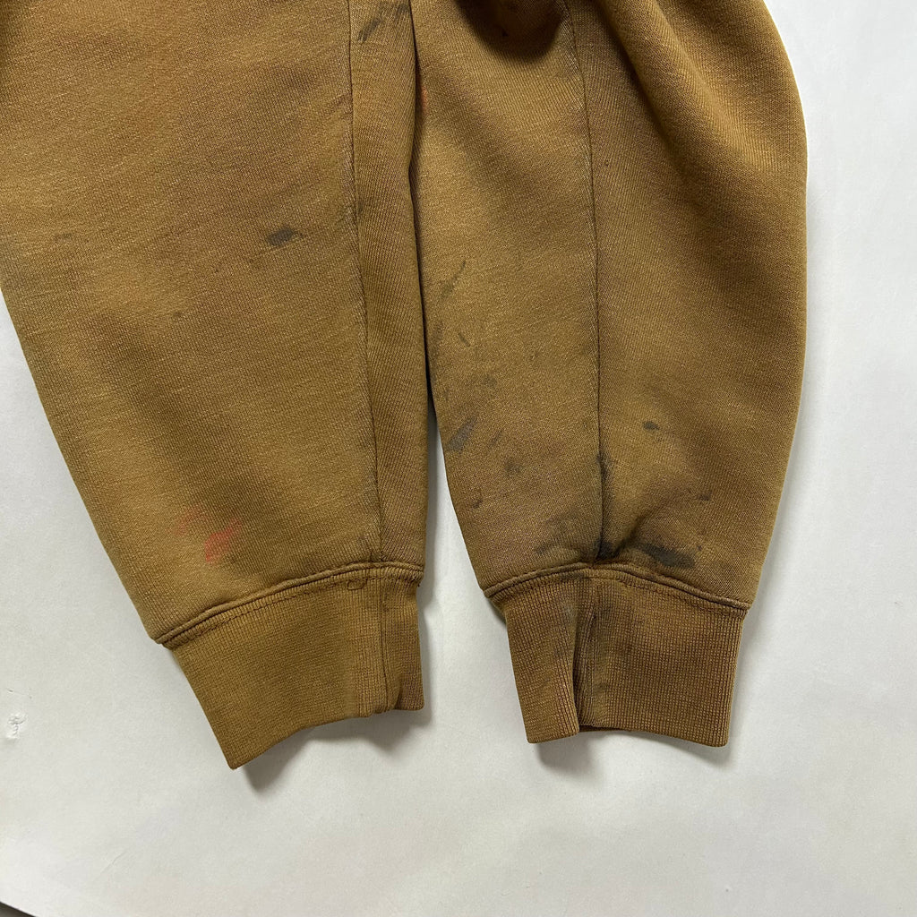 Carhartt Full Zip Hoodie Jacket Brown Size Large