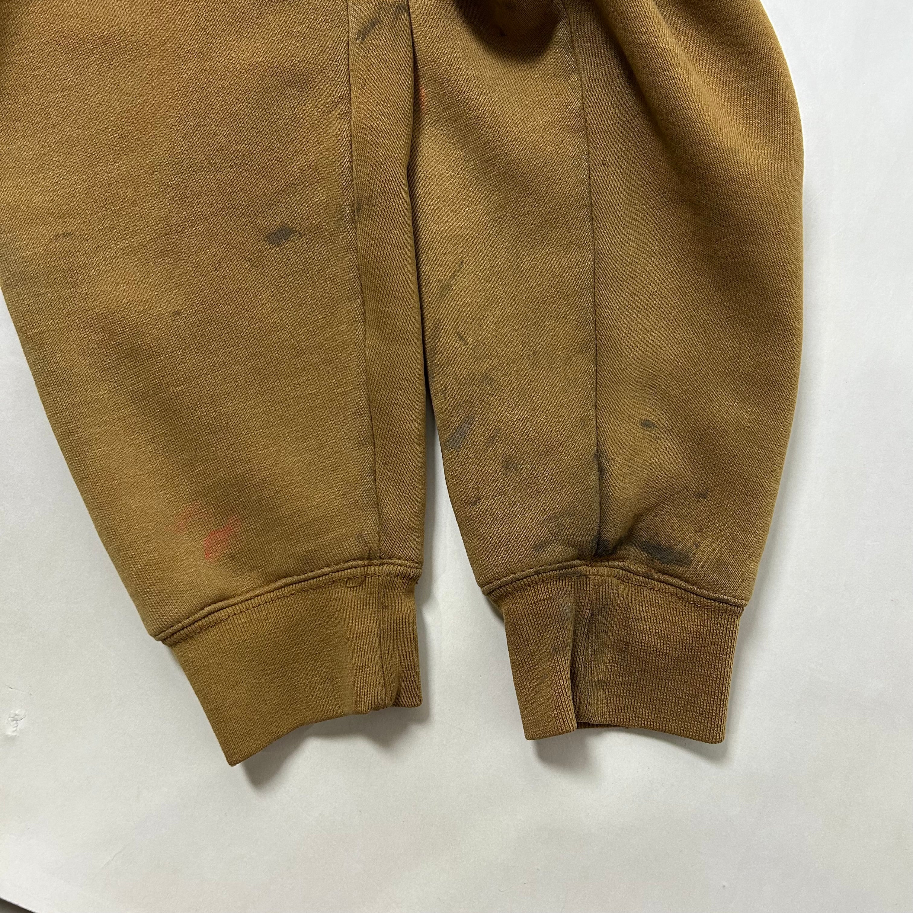 Carhartt Full Zip Hoodie Jacket Brown Size Large