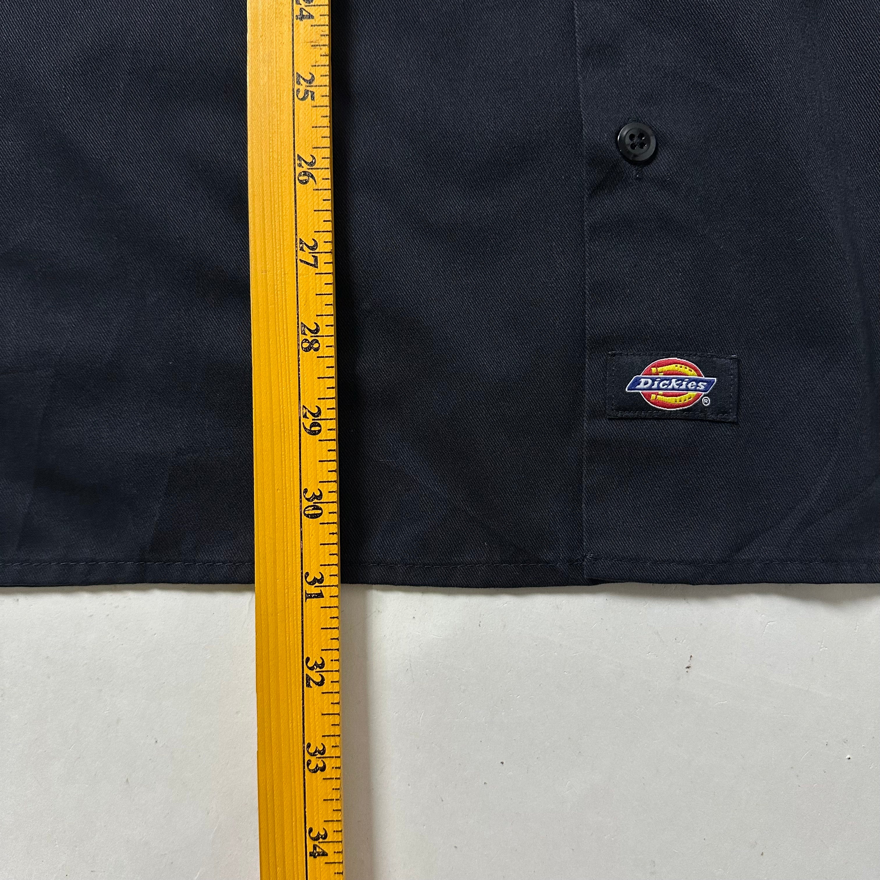 DICKIES Relaxed Fit Long sleeve Shirt in Black (Size Large)
