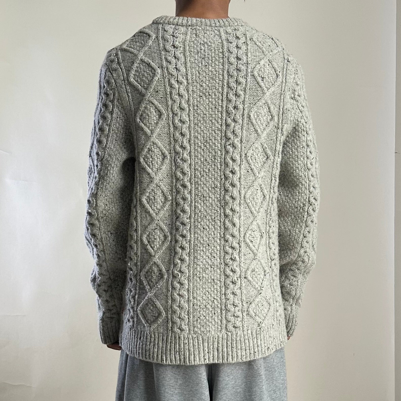 Levi’s Wool-blend Knitted Sweater in Gray (Size Large)