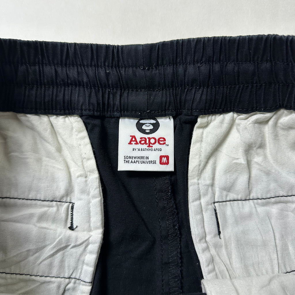 AAPE by A Bathing Ape Jogger Pants in Black (Size Medium 28-34)