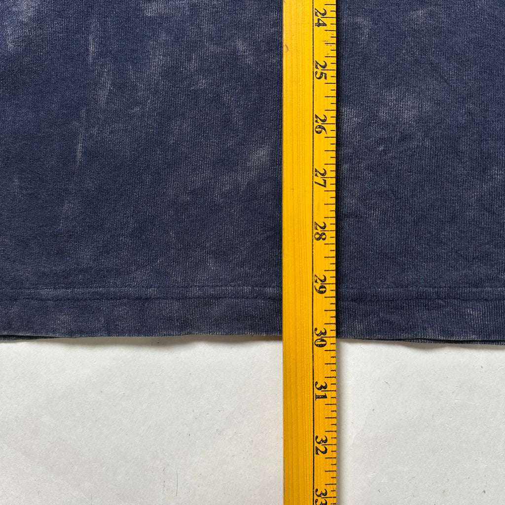 Nautica Japan Pigment Dyed Pocket Tee in Navy (Size Large) Oversized Heavy Cotton