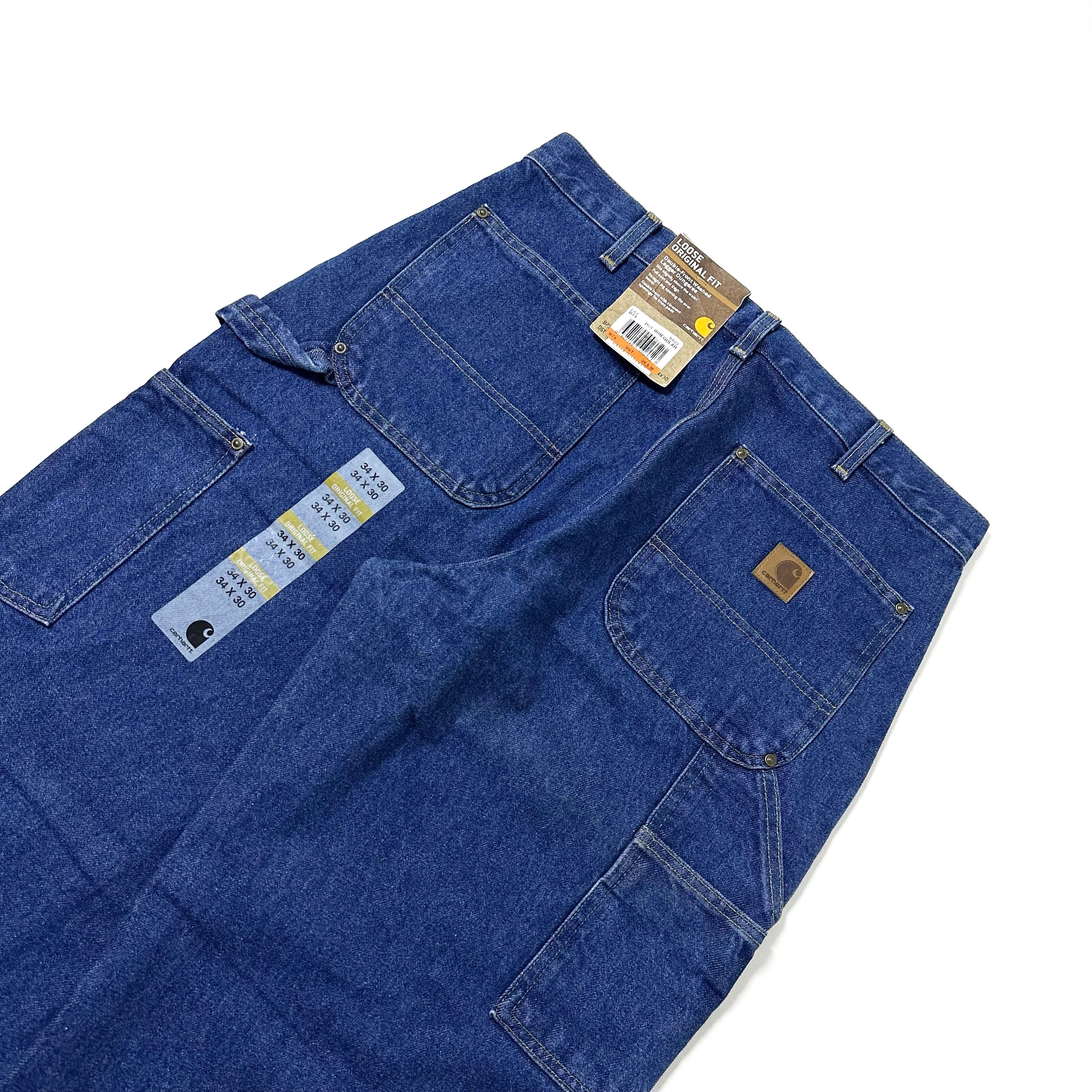 BRAND-NEW Carhartt Double Knee Denim Pants (Size 34)