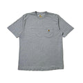 Carhartt K87 Pocket Tee in Heather Gray (Size Large)