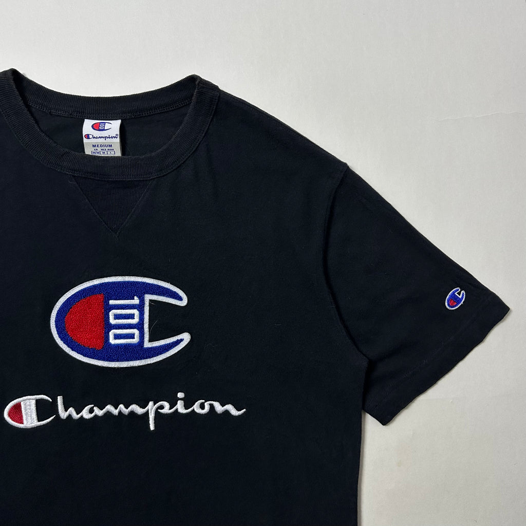 Champion 100th Anniversary T-shirt in Black (Size Medium)
