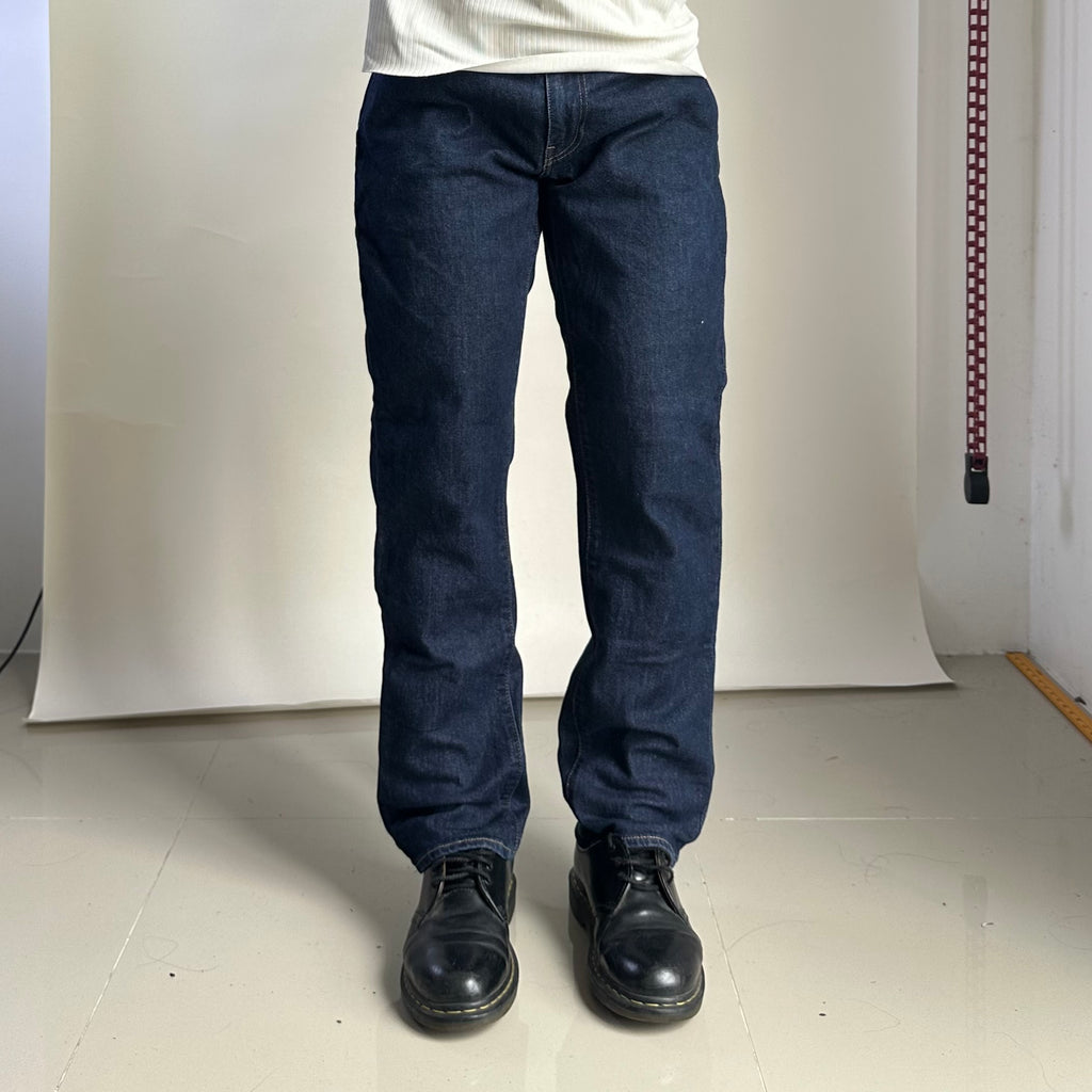 Levi’s 541 Premium BIG “E” Athletic Taper Fit Jeans in Mid Knight-Dark Wash (Size 32-33)
