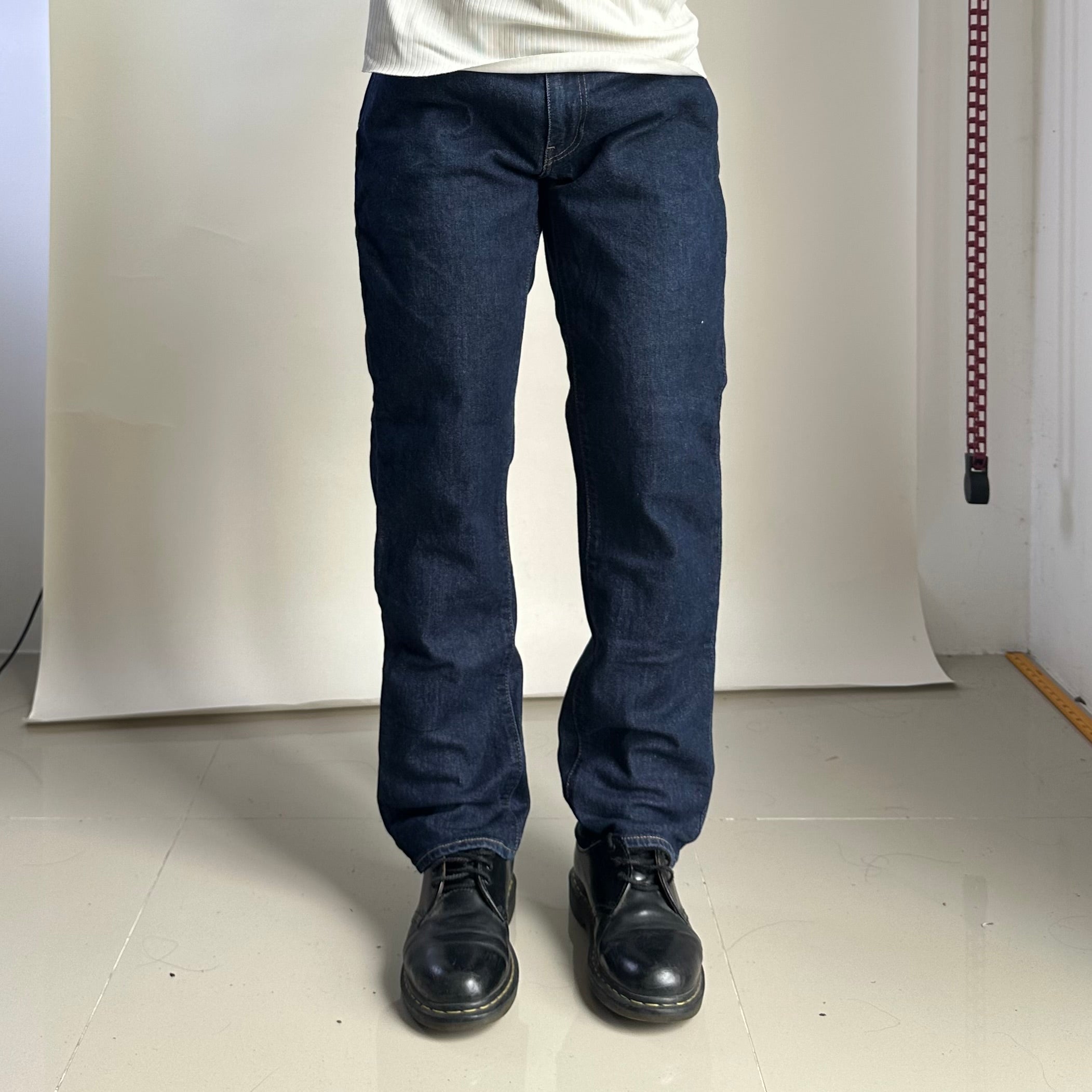 Levi’s 541 Premium BIG “E” Athletic Taper Fit Jeans in Mid Knight-Dark Wash (Size 32-33)