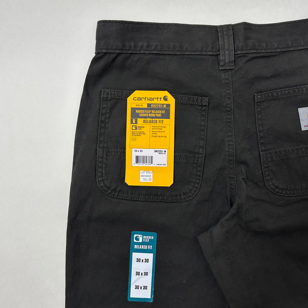 BRAND NEW Carhartt Rugged Flex Relaxed Fit Canvas Work Pant (Size 30)