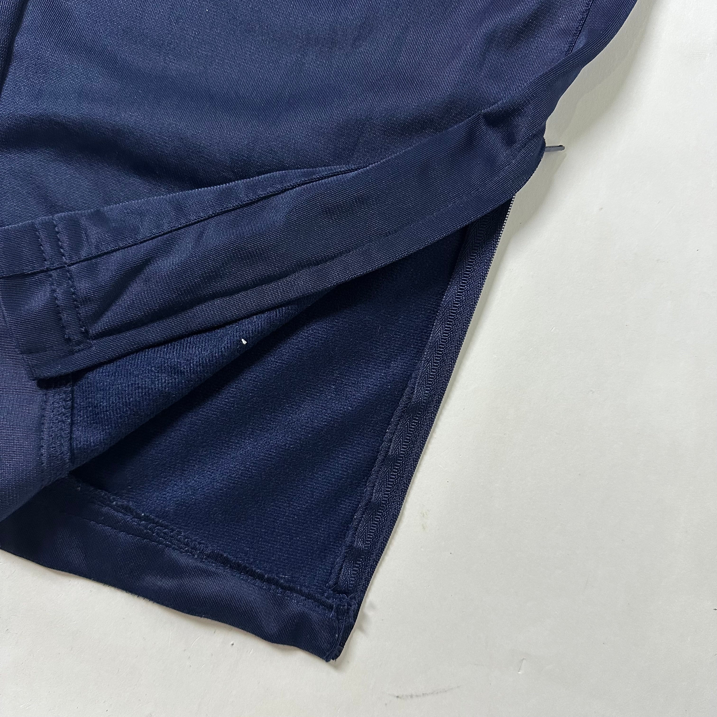 STARTER Embroidery Logo Track Pants in Navy Blue (Size 28-36)