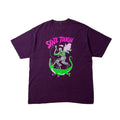 Stussy x Ferry Gouw Skate Tough Skeleton T-Shirt in Purple (Size 2XL)
