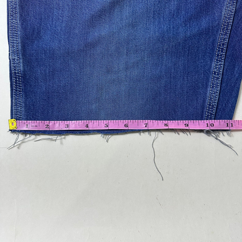 Carhartt Denim Carpenter Jorts (Size 34-36) Cutted Pants into Shorts