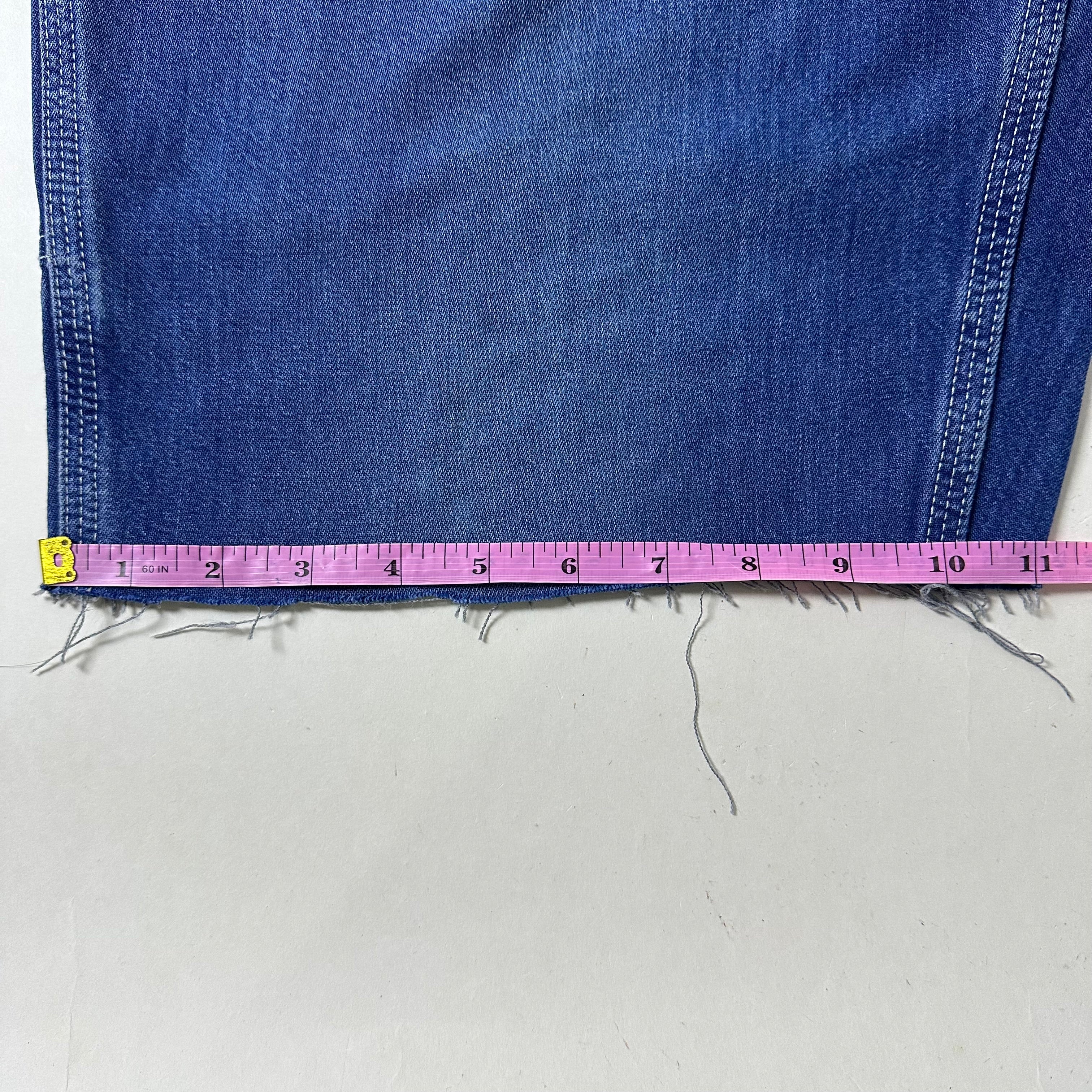 Carhartt Denim Carpenter Jorts (Size 34-36) Cutted Pants into Shorts