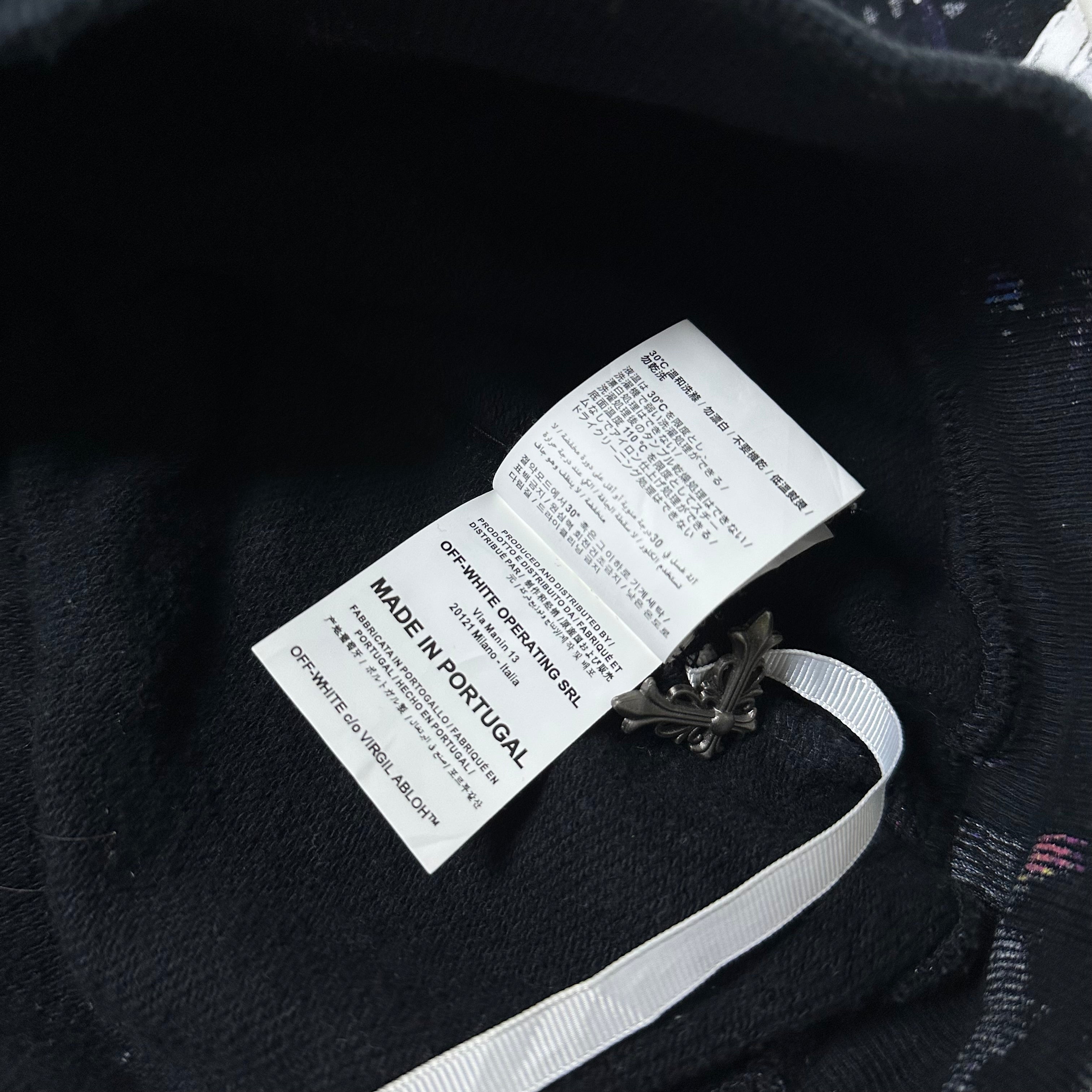 Off-White “Galaxy Brushed” Hoodie Jacket in Black Size XS (Best Fit Medium) OFF only — SOLD