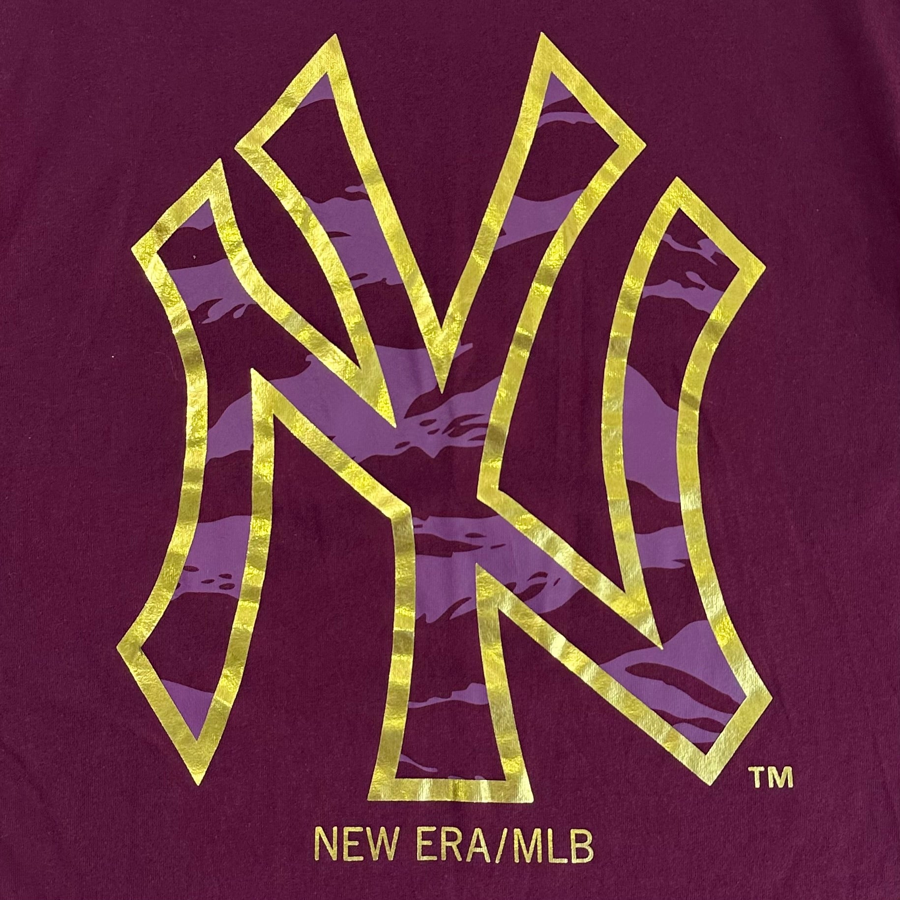 New Era MLB New York Yankees T-shirt Maroon Large