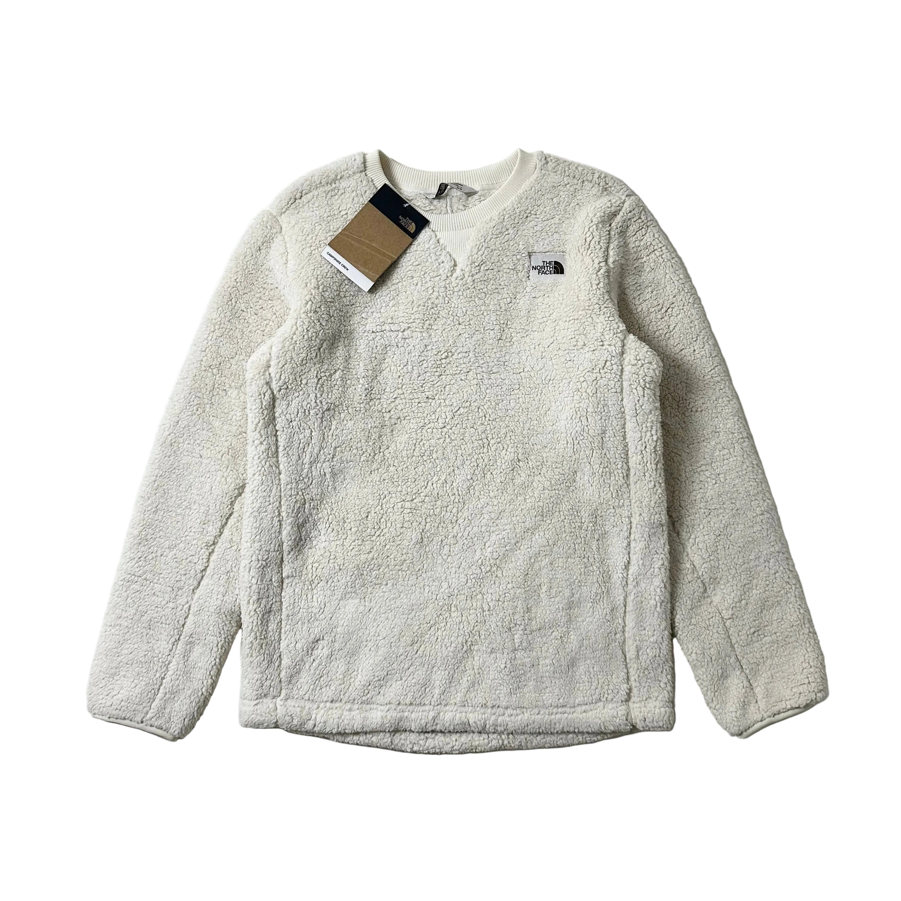 The North Face Campshire Crew in Vintage White (Size Large) Youth 14-16 y/old