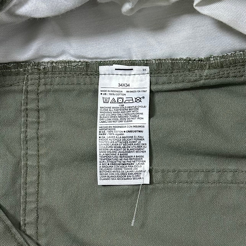 Old Navy Vintage Baggy Carpenter Pants Moss Green (Size 34-36)