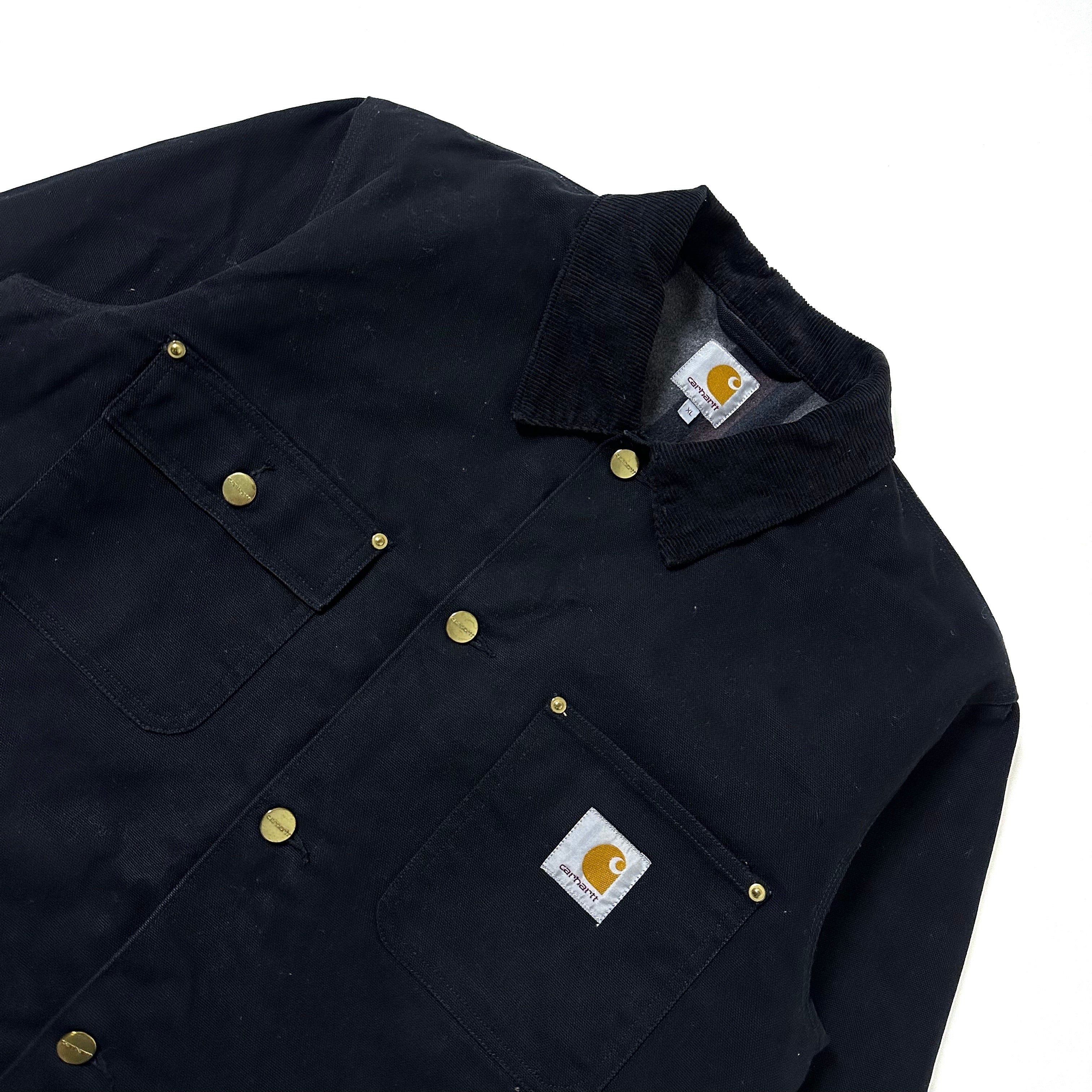 Carhartt Chore Coat Blanket Lined Jacket Black XL