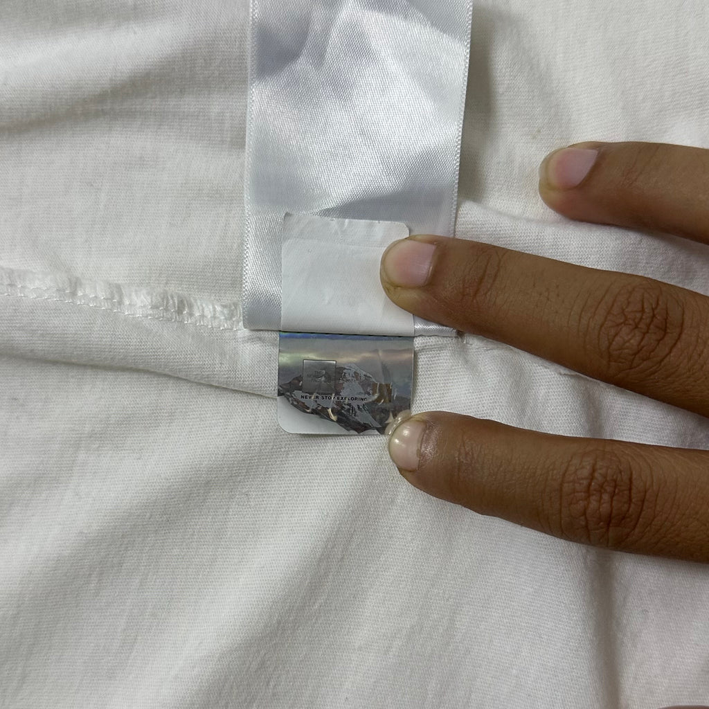 The North Face Iconic Logo T-shirt White (Size XL) - SOLD