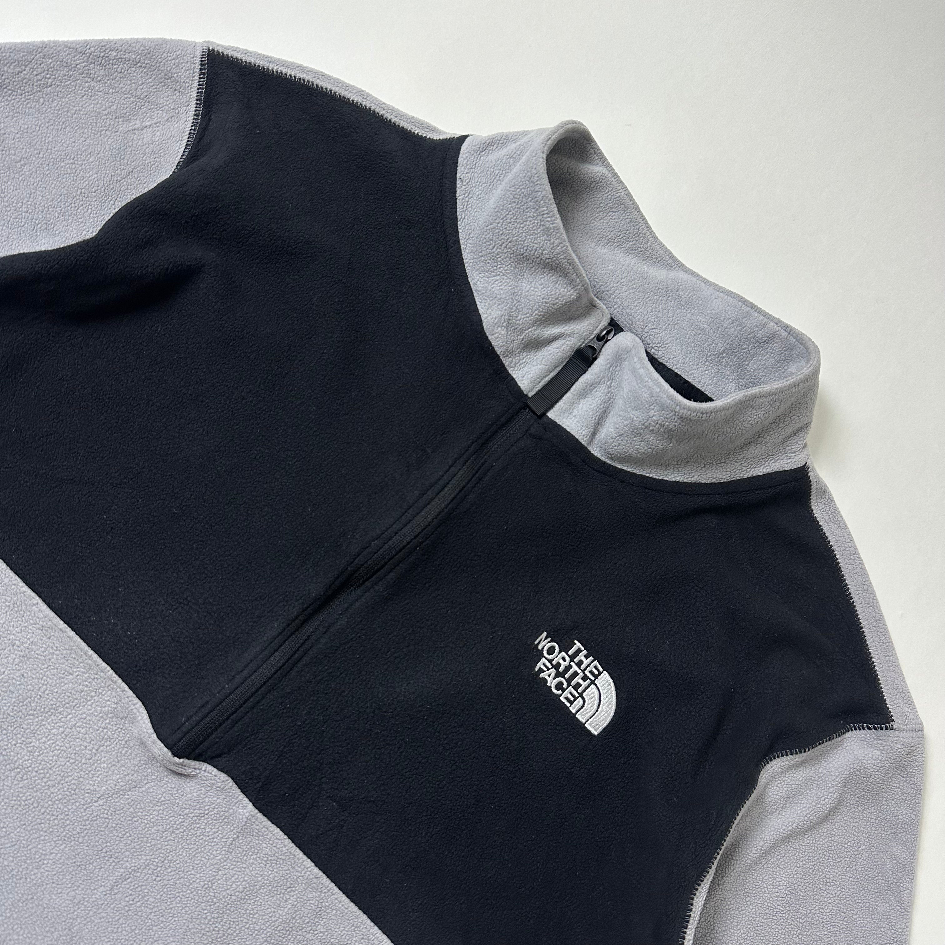 The North Face Quarter-zip Fleece Pullover in Two-toned (Size XL)