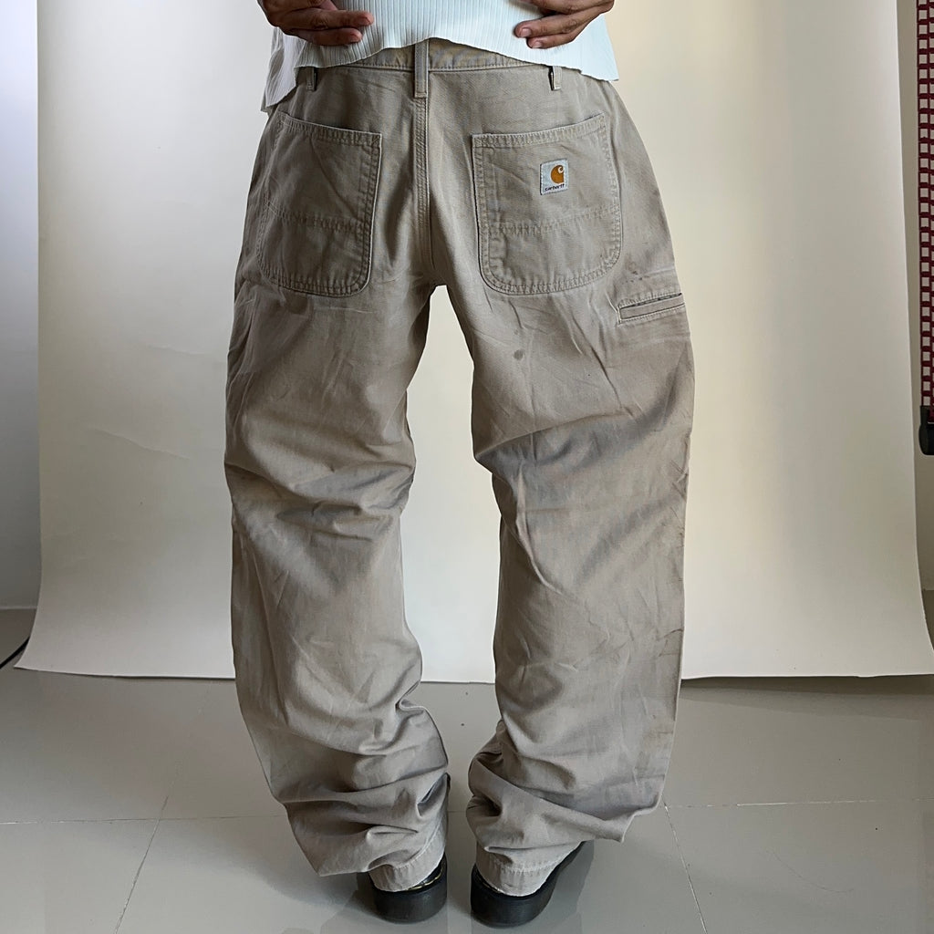 Carhartt Relaxed Fit Pants Khaki (Size 32) - SOLD