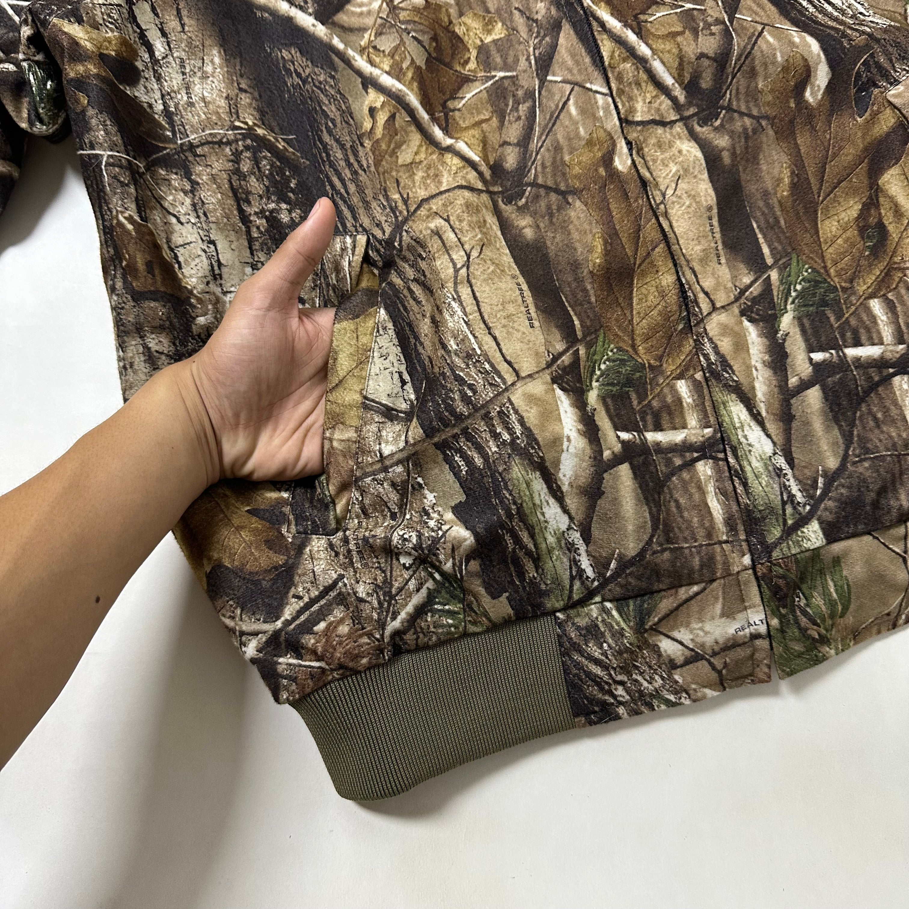 Realtree By Duenorth Frontier Legend Full Zip Jacket Size Medium