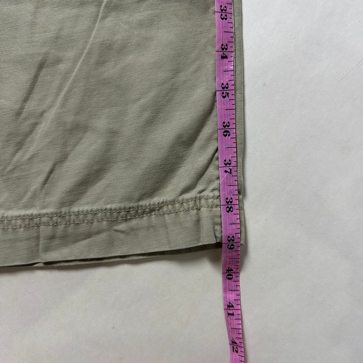 Multi-pockets Cargo Pants in Beige (Size 34)