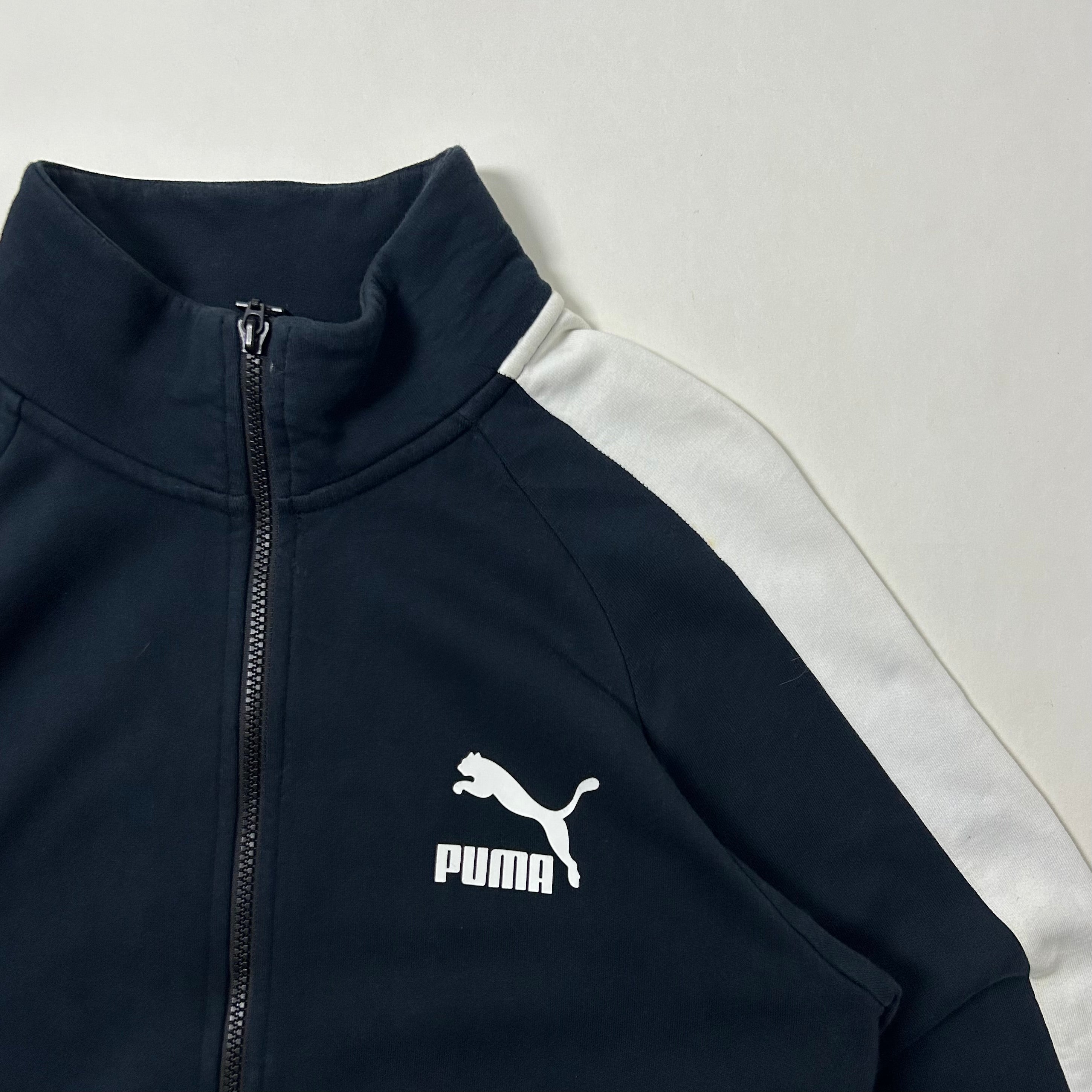 Puma Iconic T7 Track Jacket in Club Navy Size Large