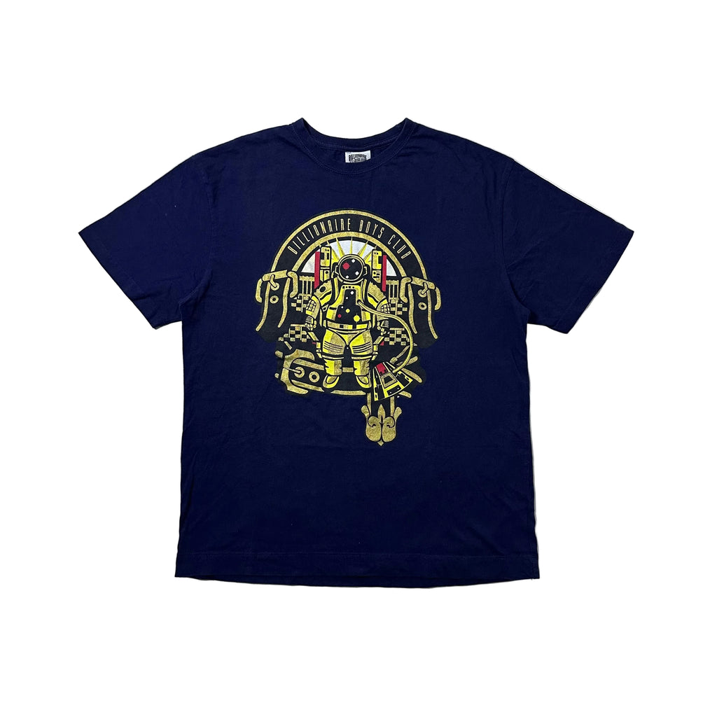 Billionaire Boys Club “Space And Time” T-shirt in blue depths Medium