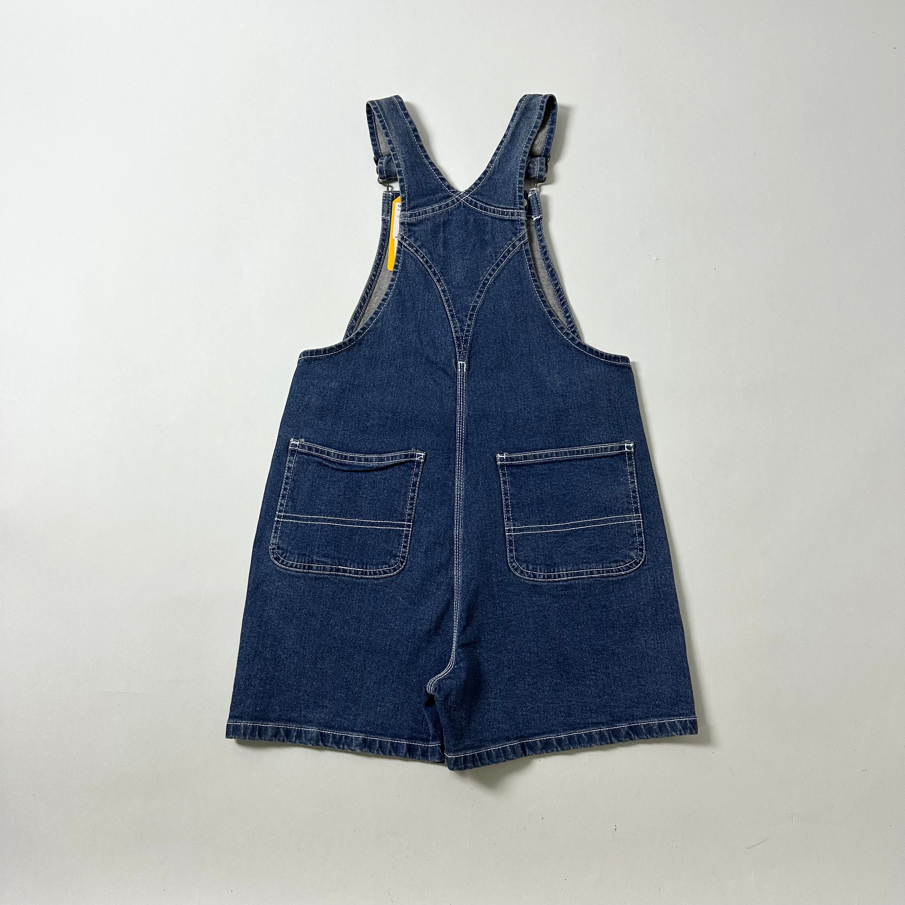 Carhartt Kids Denim Short Bib Overalls (Size 12) New with tags