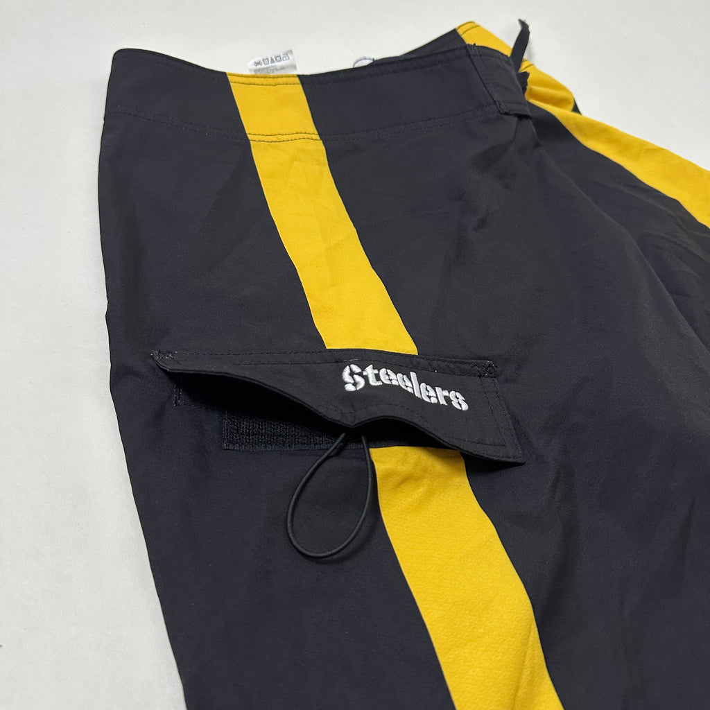 Quicksilver x Pittsburgh Steelers Board Shorts Black (Size 31-33)