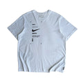 Nike Wrap around Swoosh T-shirt White Large