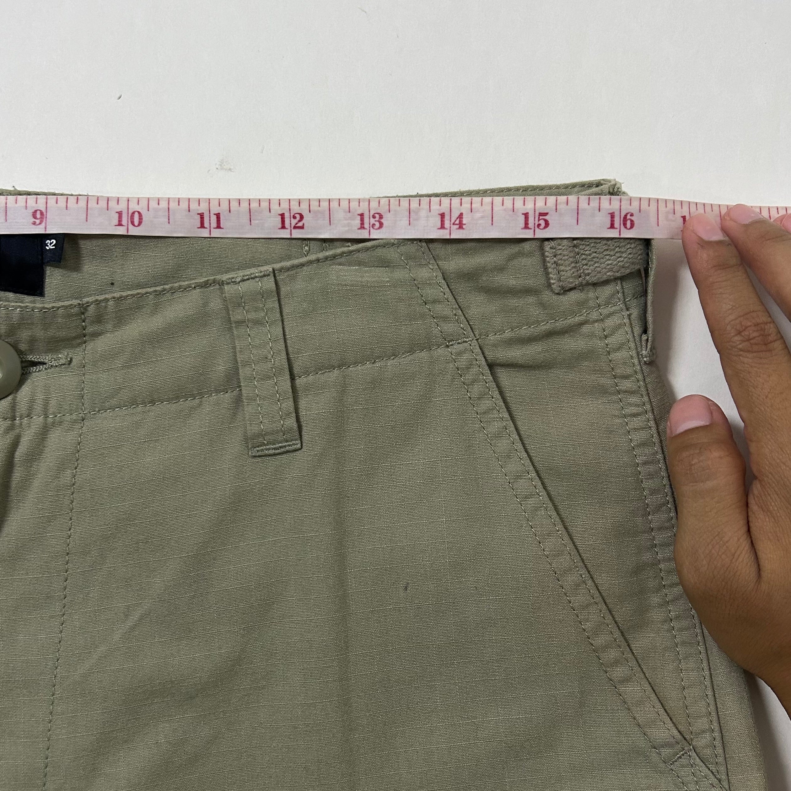 Stussy Cargo Ripstop Pants in Olive Green (Size 32)