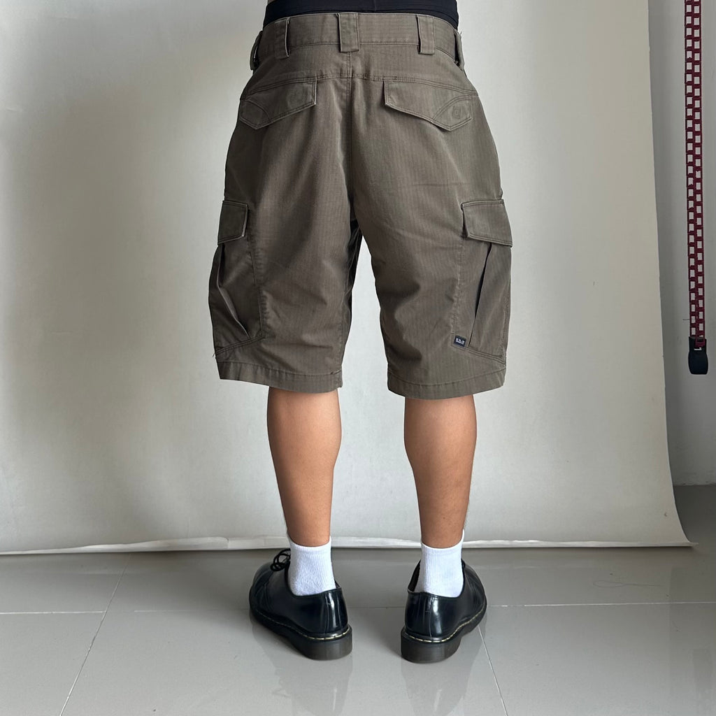 5.11 Tactical Cargo Shorts in Olive Green (Size 30-31) — SOLD