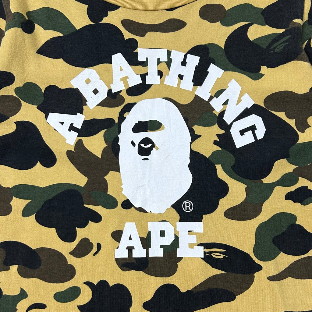A Bathing Ape BAPE 1st Camo College T-shirt for Women (Size XS)