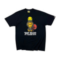 BAPE A Bathing Ape "Baby Milo" T-shirt Black Large