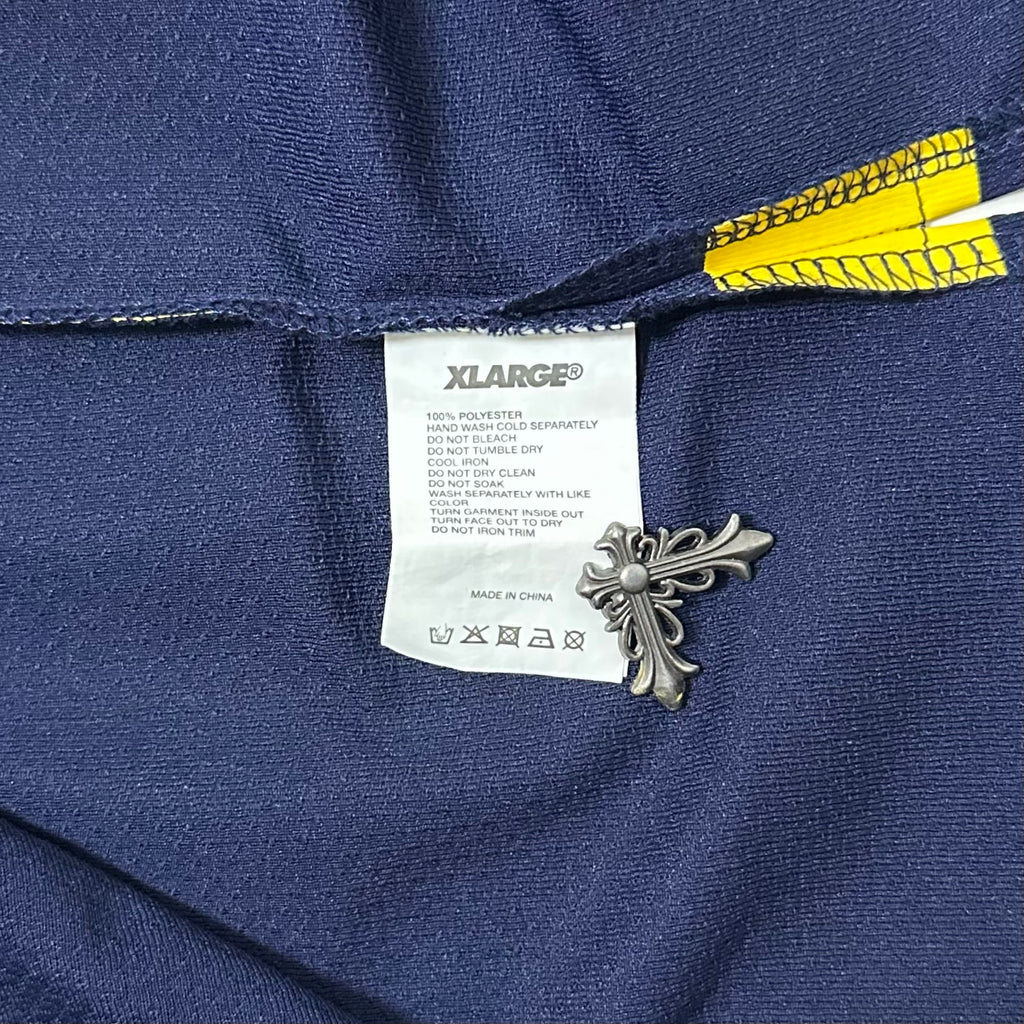 XLARGE Longsleeve Jersey in Navy and Yellow color way (Size Large)