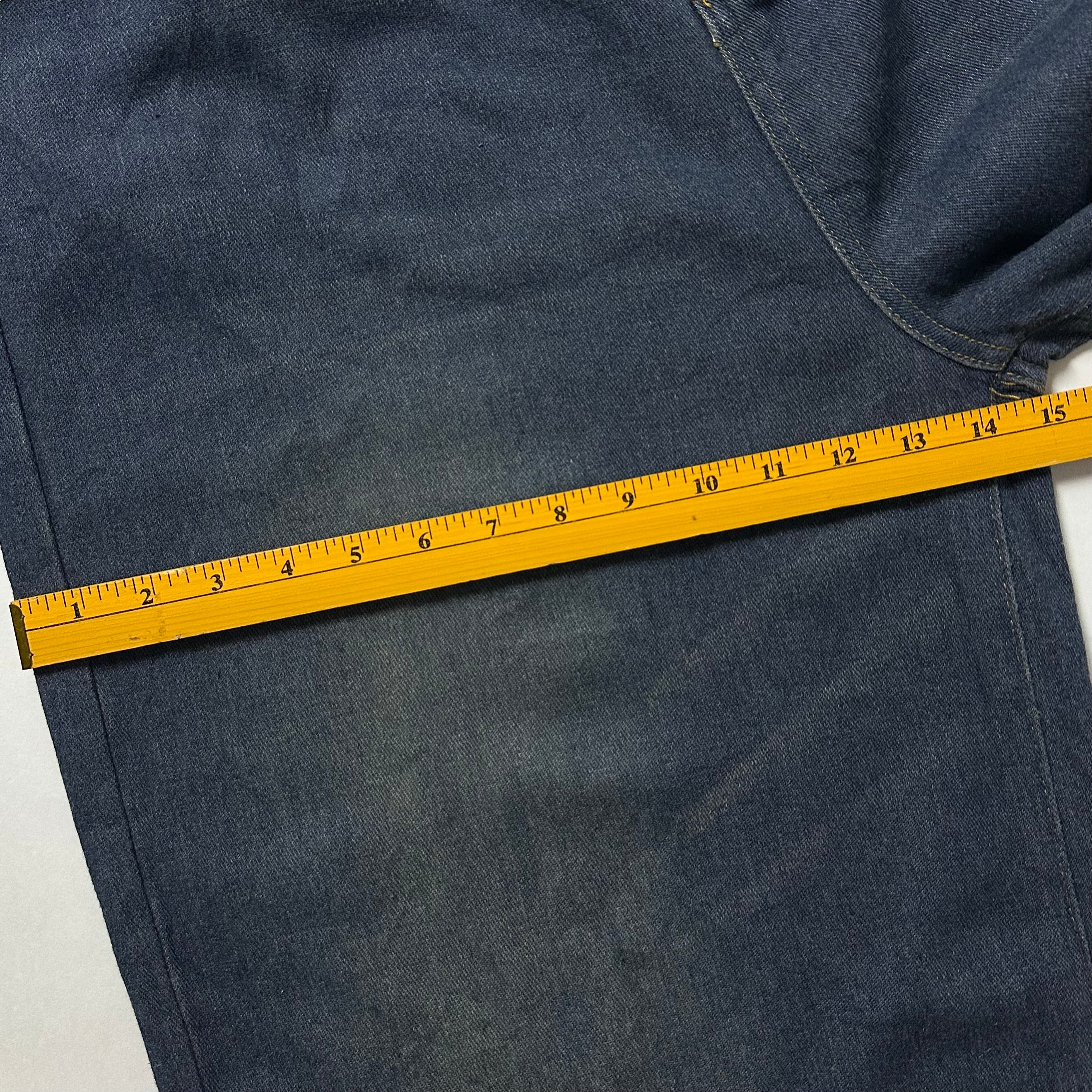Random Baggy Long Jorts Washed Blue (Size 36)