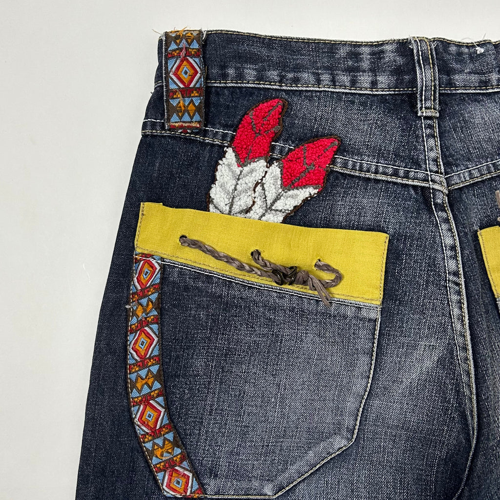 Ecko Unlimited Y2k Baggy Black Washed Jeans (Size 32) - SOLD