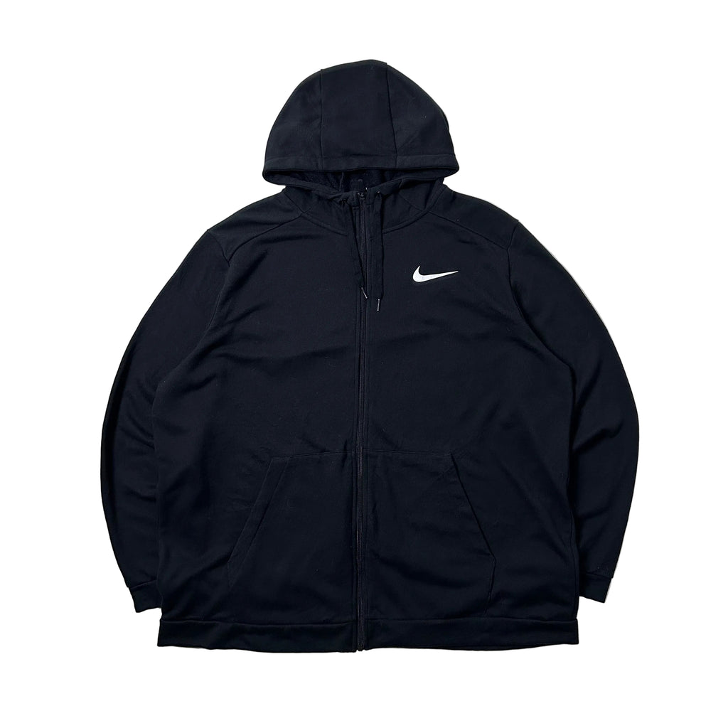 Nike Zip-up Hoodie Jacket in Black (Size 2XL)