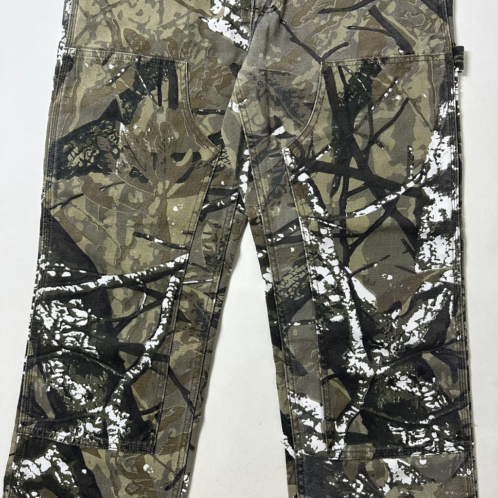 FOREVER 21 Realtree Double Knee Carpenter Pants (Size 34) — SOLD