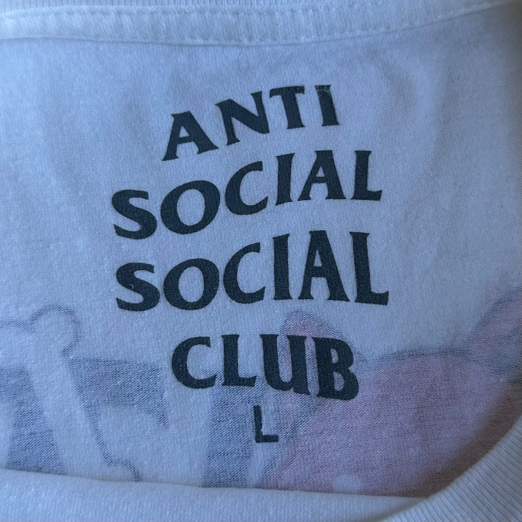 Anti Social Social Club x Rilakkuma characters T-shirt White Large
