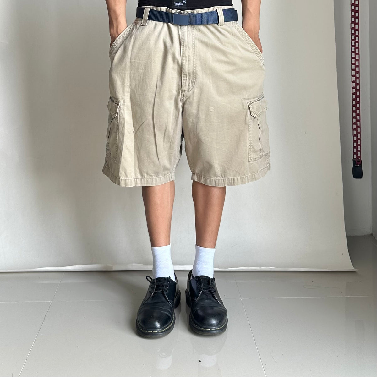 Wrangler Cargo Shorts In Khaki (Size 38) — SOLD
