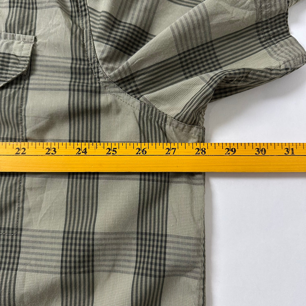 Carhartt Force Plaid Button-up Short Sleeve Shirt (Size 2XL)