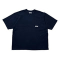 CAHLUMN Heavy Weight Jersey Pocket T-shirt in Navy Blue Size Large (Fits XL)