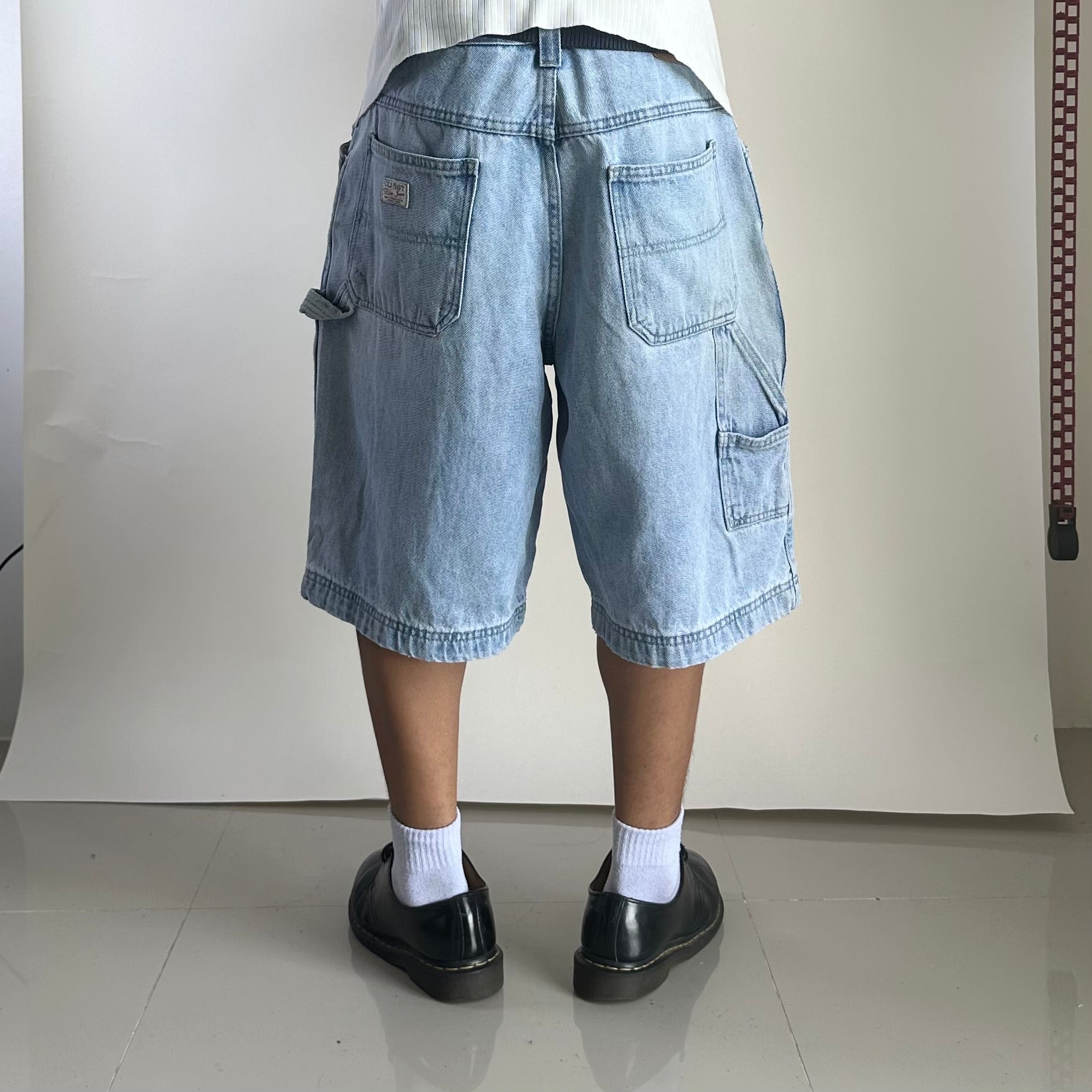 Old Navy Carpenter Jorts Light Washed (Size 34)