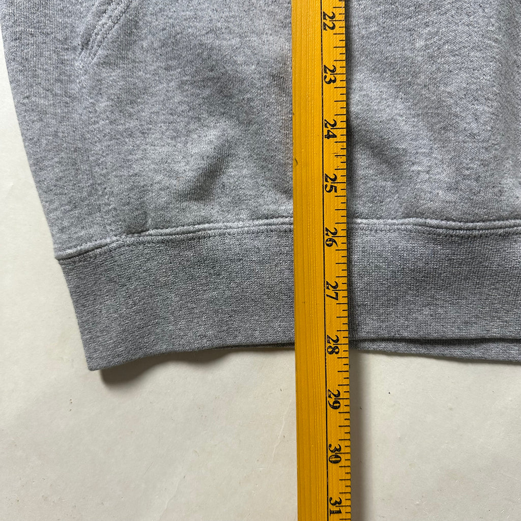 Carhartt Script Hoodie Jacket in Heather Gray (Size Small)