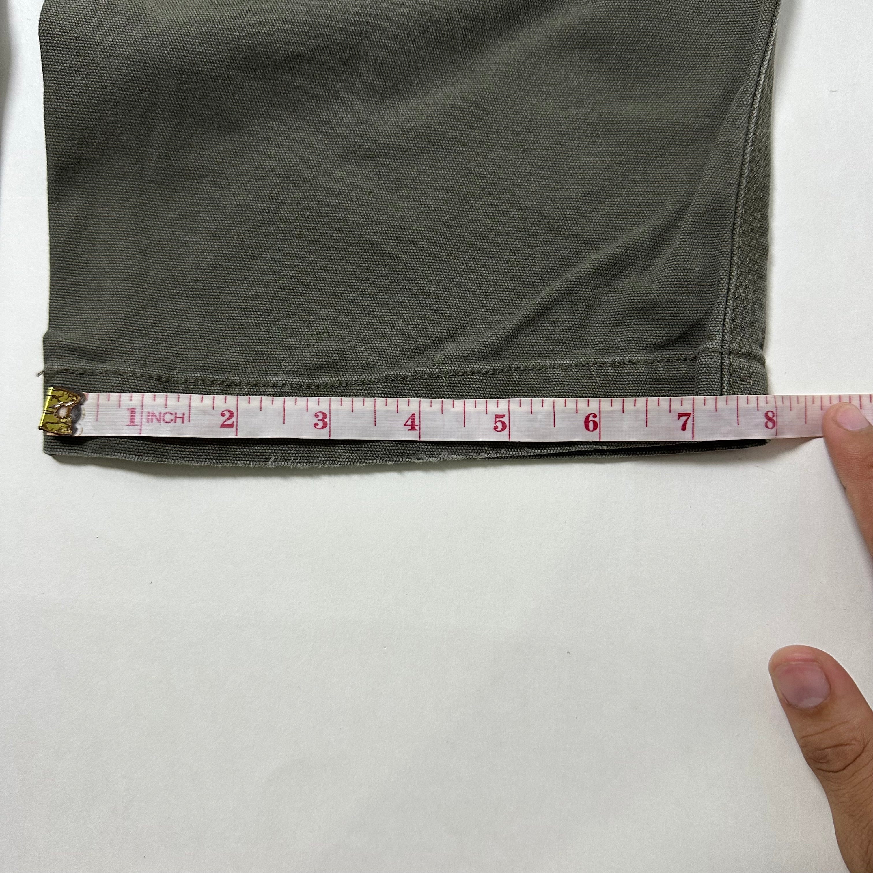 Carhartt Double-Knee Relaxed Fit Pants Moss Green Size 35