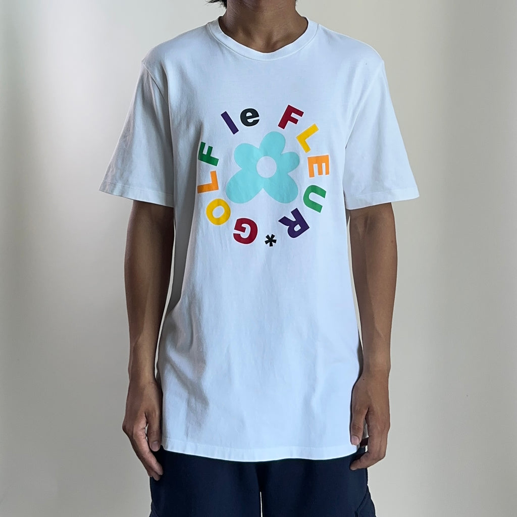 Converse x GOLF le FLEUR* T-shirt White Small (Fits Medium)