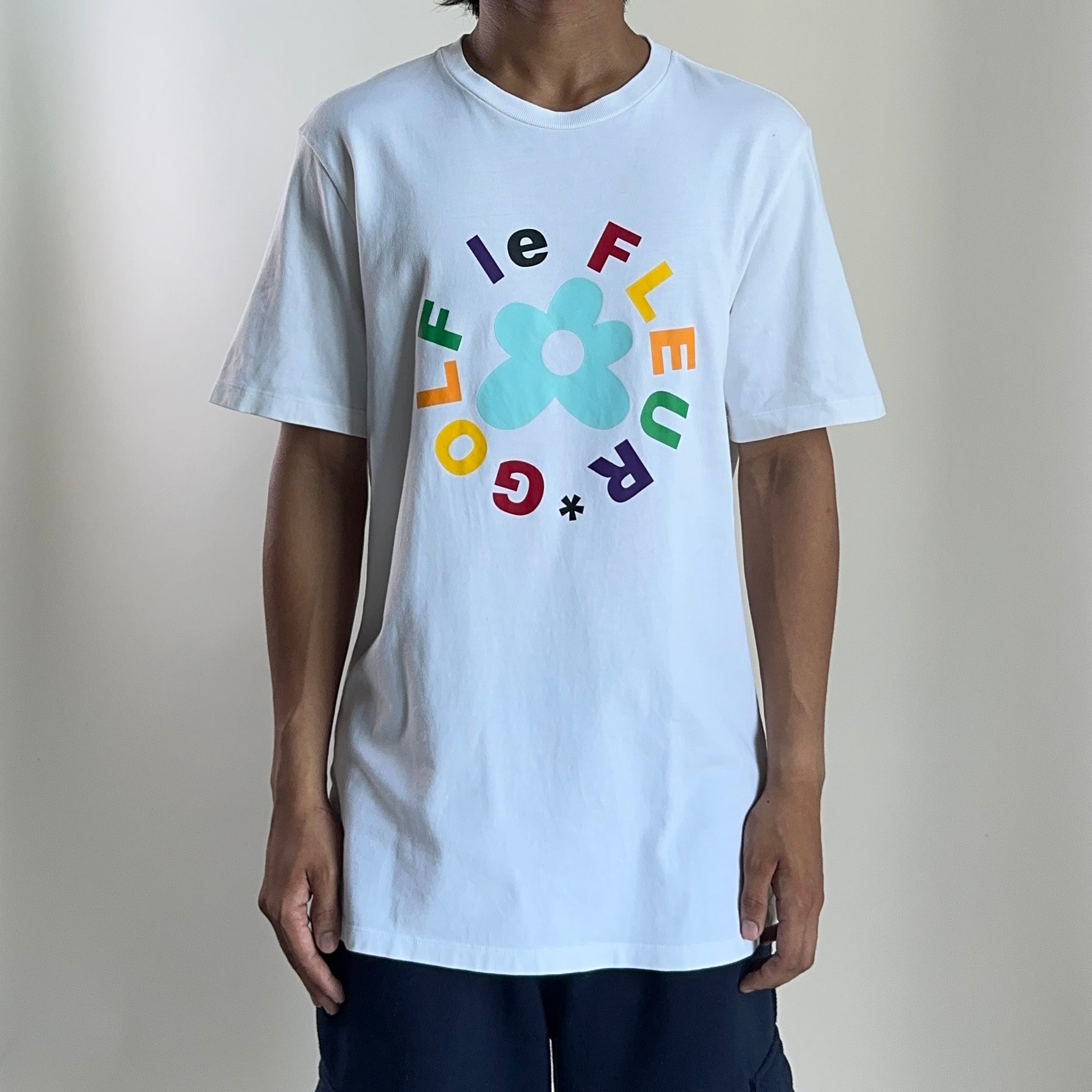 Converse x GOLF le FLEUR* T-shirt White Small (Fits Medium)