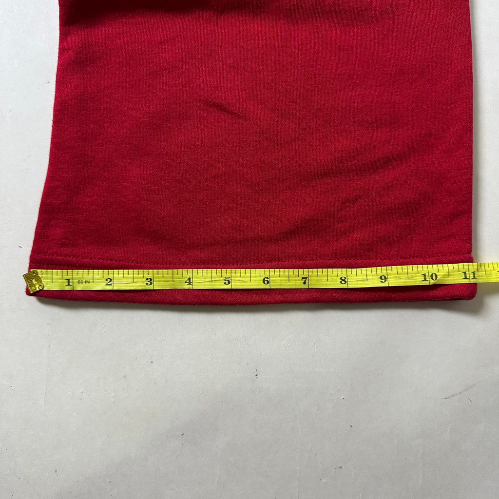 Ed Hardy Broken Heart Women’s Flared Sweat Pants in Cherry Red (Size Medium 28-36)